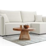 Γωνιακός καναπές Melody-Leuko-Δεξιά