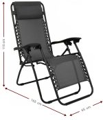 Πολυθρόνα - Ξαπλώστρα παραλίας Relax Flexy-Gkri - Image 3