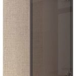 Επέκταση ντουλάπας Phantom μονόφυλλη glass