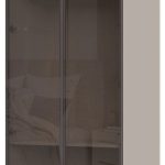 Ντουλάπα Phantom δίφυλλη glass