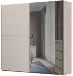 Ντουλάπα Phantom 230 συρόμενη με καθρέπτη