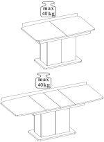 Επεκτεινόμενο τραπέζι Netron - Image 3