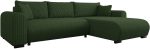 Γωνιακός καναπές Merkos I-Prasino - Image 4