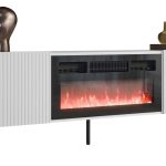 Έπιπλο τηλεόρασης Aleska-Leuko