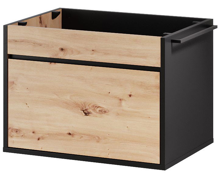 Πάγκος κρεμαστός Timber 60 - Image 1