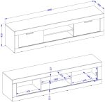 Έπιπλο τηλεόρασης Windsor 2D - Image 3