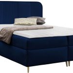 Επενδυμένο κρεβάτι Fandy-Mple-140 x 200