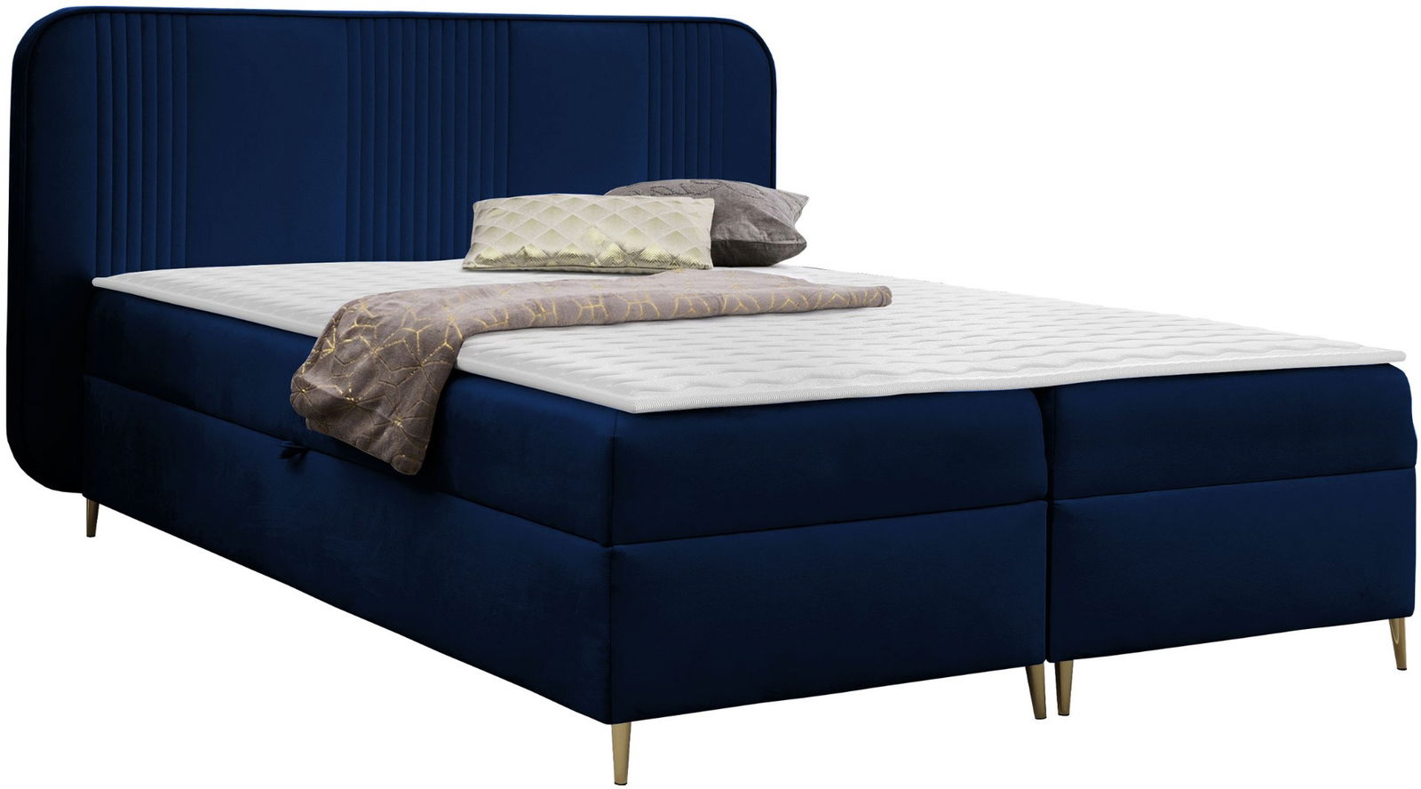 image_866823_02_93_3 Επενδυμένο κρεβάτι Fandy-Mple-180 x 200 - Image 1