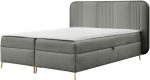 Επενδυμένο κρεβάτι Fandy-Gkri-140 x 200 - Image 4