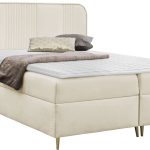 Επενδυμένο κρεβάτι Fandy-Mpez Anoixto-140 x 200