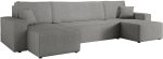 Γωνιακός καναπές Karla U-Gkri Skouro