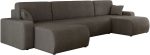 Γωνιακός καναπές Piano U-Anthraki