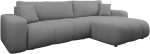Γωνιακός καναπές Furyn L Maxi-Gkri Skouro