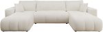 Γωνιακός καναπές Furyn U-Κρεμ