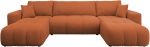 Γωνιακός καναπές Furyn U-Portokali