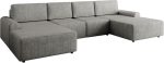 Γωνιακός καναπές Bella XL-Gkri Skouro