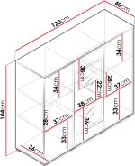 Βιτρίνα Vera mini-Leuko - Image 2