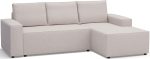 Γωνιακός καναπές Nilla-Ekrou-Δεξιά