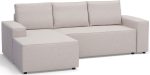Γωνιακός καναπές Nilla-Ekrou-Αριστερή