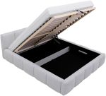 Επενδυμένο κρεβάτι Kevson-Mpez-140 x 200 - Image 4