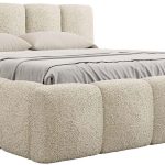 Επενδυμένο κρεβάτι Kevson-Mpez-180 x 200