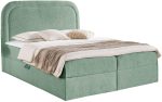 Επενδυμένο κρεβάτι Bonito-Prasino-200 x 200