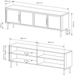 Έπιπλο τηλεόρασης Luminus-Kafe - Image 3