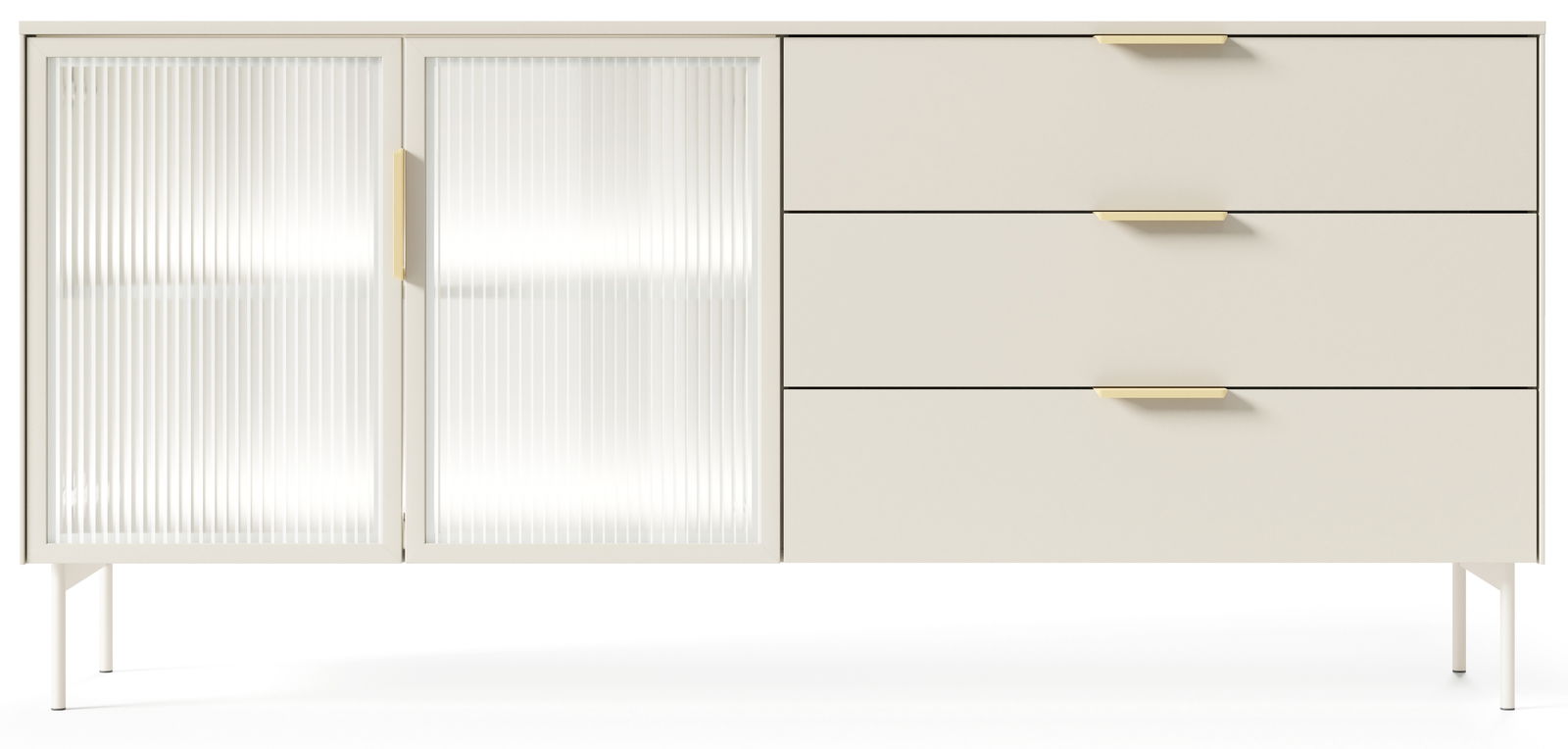 Μπουφές Luminus 2D3S-Cashmere - Image 6