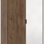 Ντουλάπα Ester 2D1L δίφυλλη-Kafe