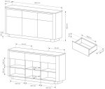 Μπουφές Taurus 3S3D - Image 5