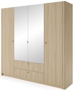 Ντουλάπα Sandra τετράφυλλη