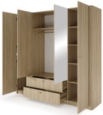 Ντουλάπα Sandra τετράφυλλη - Image 5