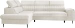 Γωνιακός καναπές Kadurin-Leuko-Αριστερή
