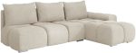 Γωνιακός καναπές Bestii-Ekrou-Δεξιά