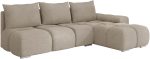 Γωνιακός καναπές Bestii-Cappuccino-Δεξιά