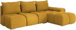 Γωνιακός καναπές Bestii-Moustardi-Δεξιά
