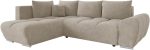 Γωνιακός καναπές Forrest-Cappuccino-Αριστερή