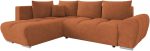 Γωνιακός καναπές Forrest-Portokali-Αριστερή