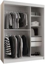 Ντουλάπα Selfie 150 συρόμενη-Cashmere - Image 3