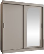 Ντουλάπα Selfie 180 συρόμενη-Cashmere