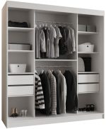 Ντουλάπα Selfie 180 συρόμενη-Cashmere - Image 4