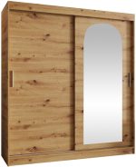 Ντουλάπα Selfie 180 συρόμενη-Artisan