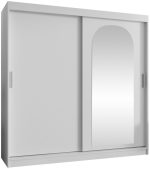 Ντουλάπα Selfie 200 συρόμενη-Leuko