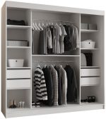 Ντουλάπα Selfie 200 συρόμενη-Leuko - Image 4