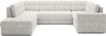 Γωνιακός καναπές Bale U-Leuko-Αριστερή