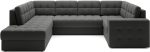 Γωνιακός καναπές Bale U-Anthraki-Αριστερή