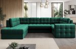 Γωνιακός καναπές Bale U-Prasino-Αριστερή - Image 2