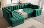 Γωνιακός καναπές Bale U-Prasino-Αριστερή - Image 5