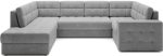 Γωνιακός καναπές Bale U-Gkri-Αριστερή