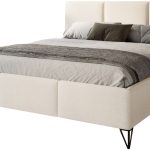 Επενδυμένο κρεβάτι Loren-Mpez Anoixto-140 x 200